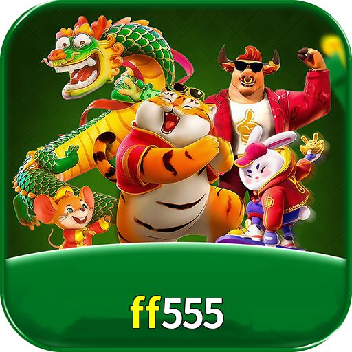 Imagem promocional da ff555 mostrando a plataforma e suas vantagens